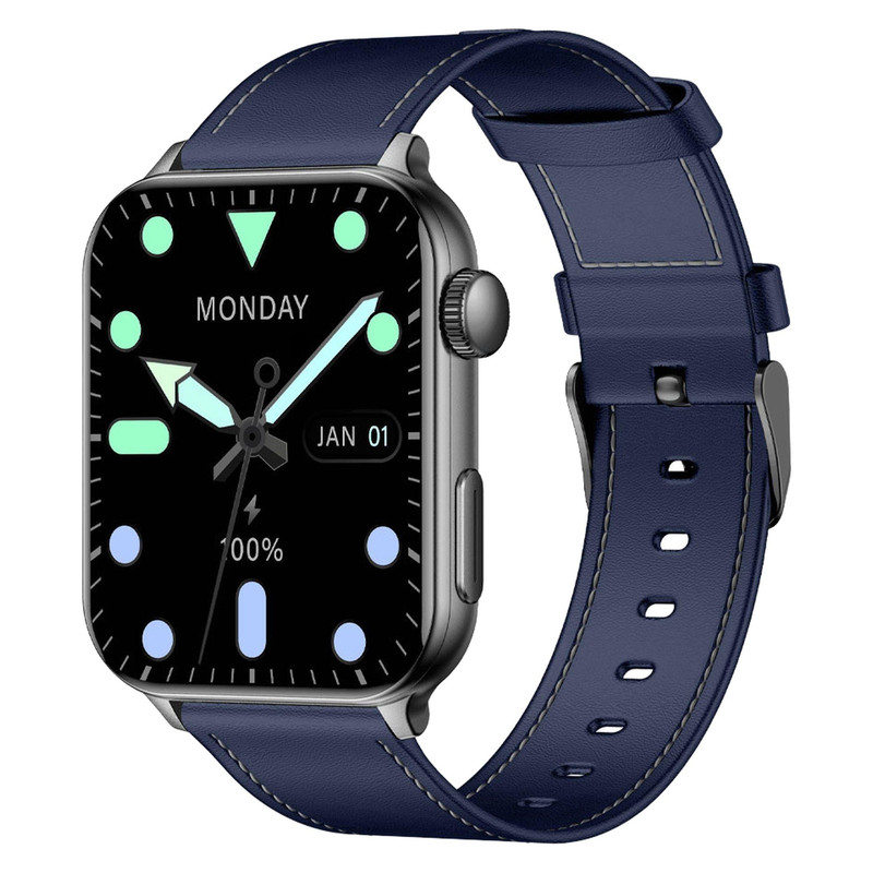 ساعت هوشمند گلوریمی مدل GS2 X سنسور سنجش اکسیژن خون، 160 حالت ورزشی، بند سیلیکونی