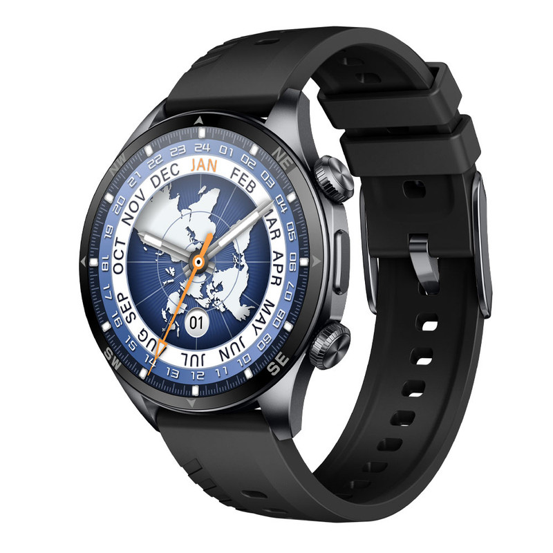 ساعت هوشمند گلوریمی مدل GX SPORT مناسب برای ورزش، کنترل سطح اکسیژن خون، شمارش ضربان قلب، پایش وضعیت خواب، با بند سیلیکونی